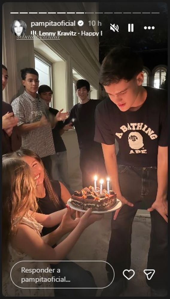 Pampita hijo