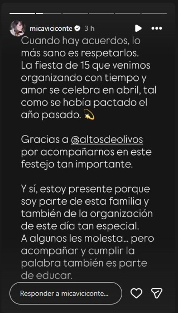 Guerra entre Mica Viciconte y Nicole Neumann