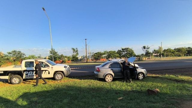 Posadas: choque múltiple con daños materiales en el acceso a Itaembé Guazú.
