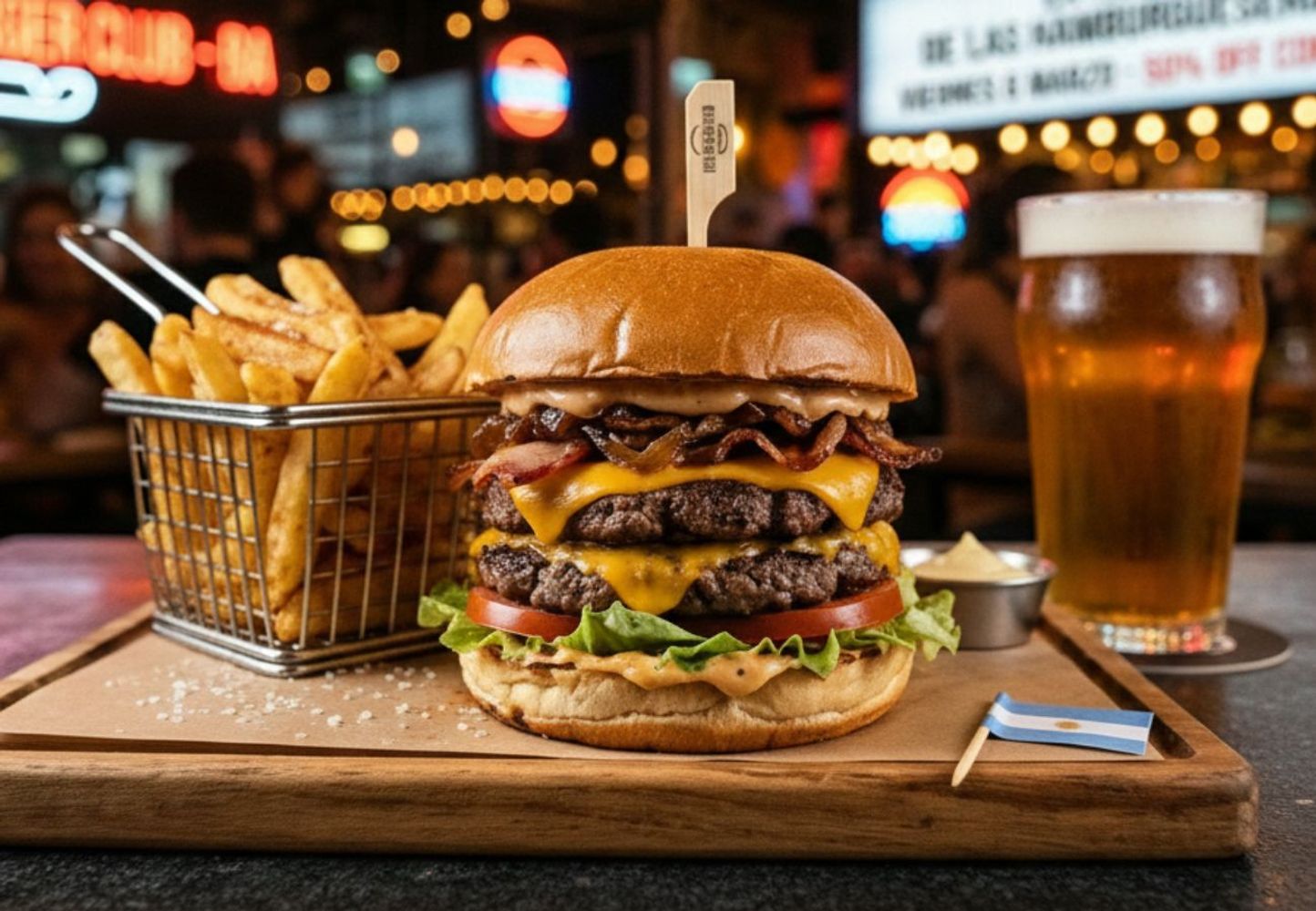 La Noche de las Hamburgueserías 2026: cómo funciona el descuento del 50% y qué incluye el combo