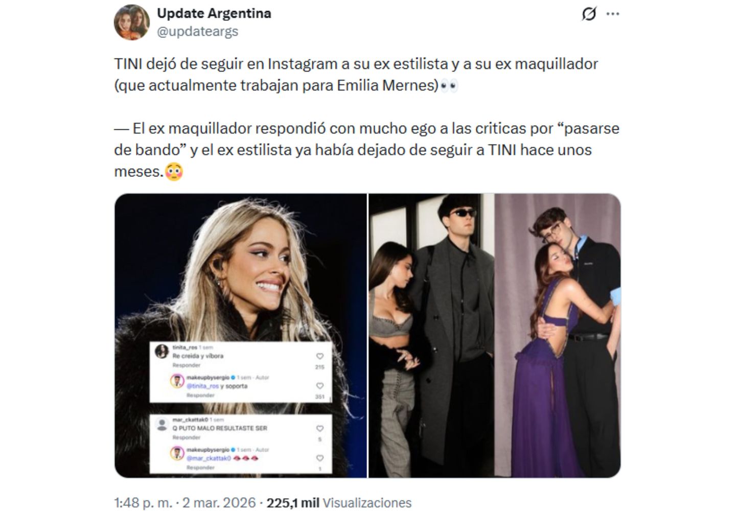 El gesto se viralizó en las redes sociales.