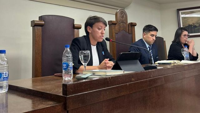 Gonzales Chaves -Lucía Gómez en la apertura de las Sesiones 2026