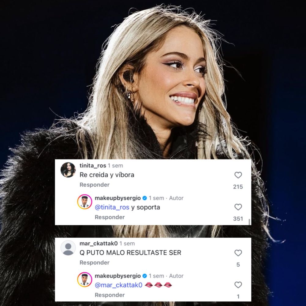 Los comentarios del ex maquillador de Stoessel.