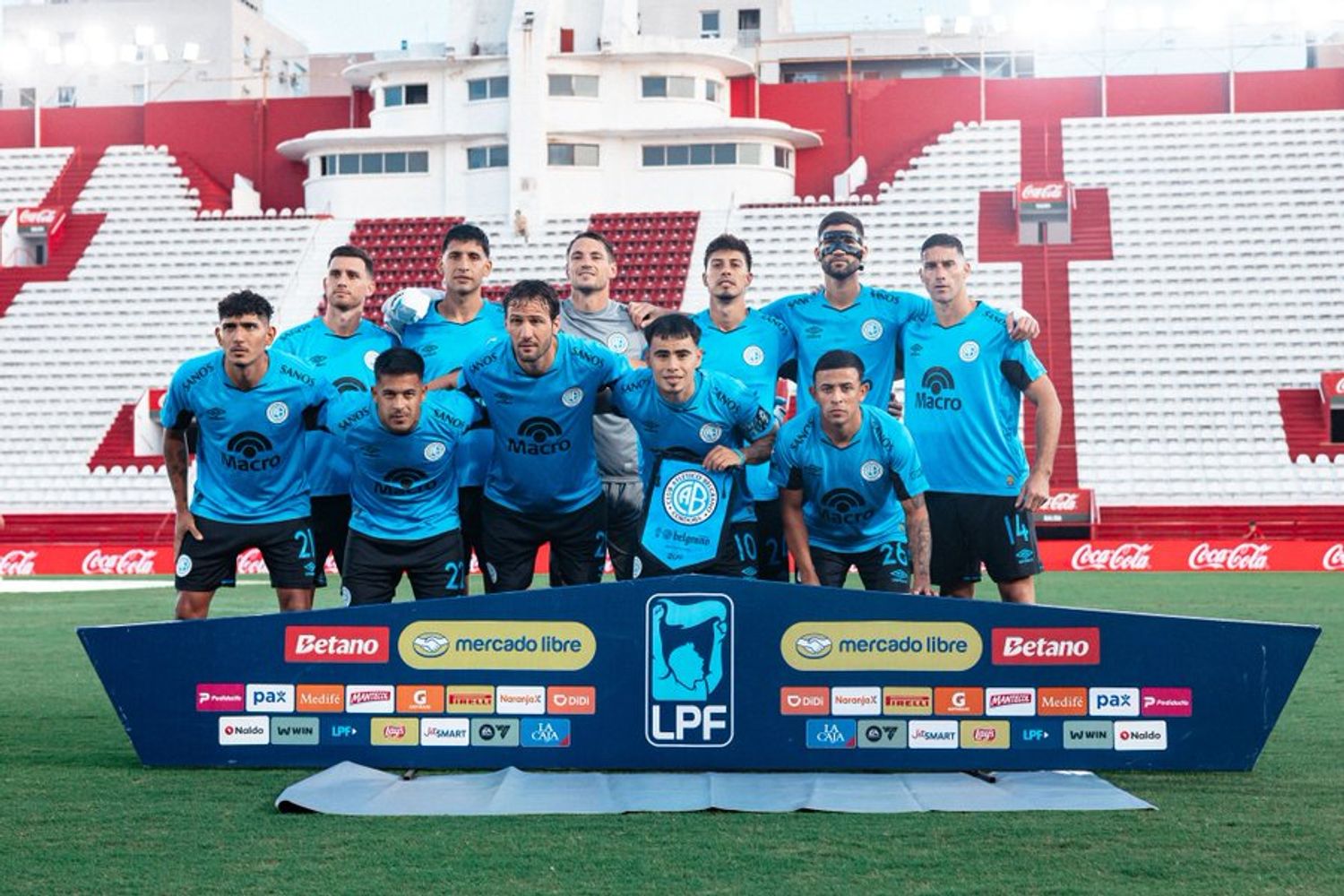 Formación de Belgrano ante Huracán