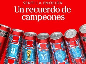 Coca Cola lanzó latas del Mundial 2026 edición limitada: cuánto cuestan y cuáles son los 5 diseños coleccionables