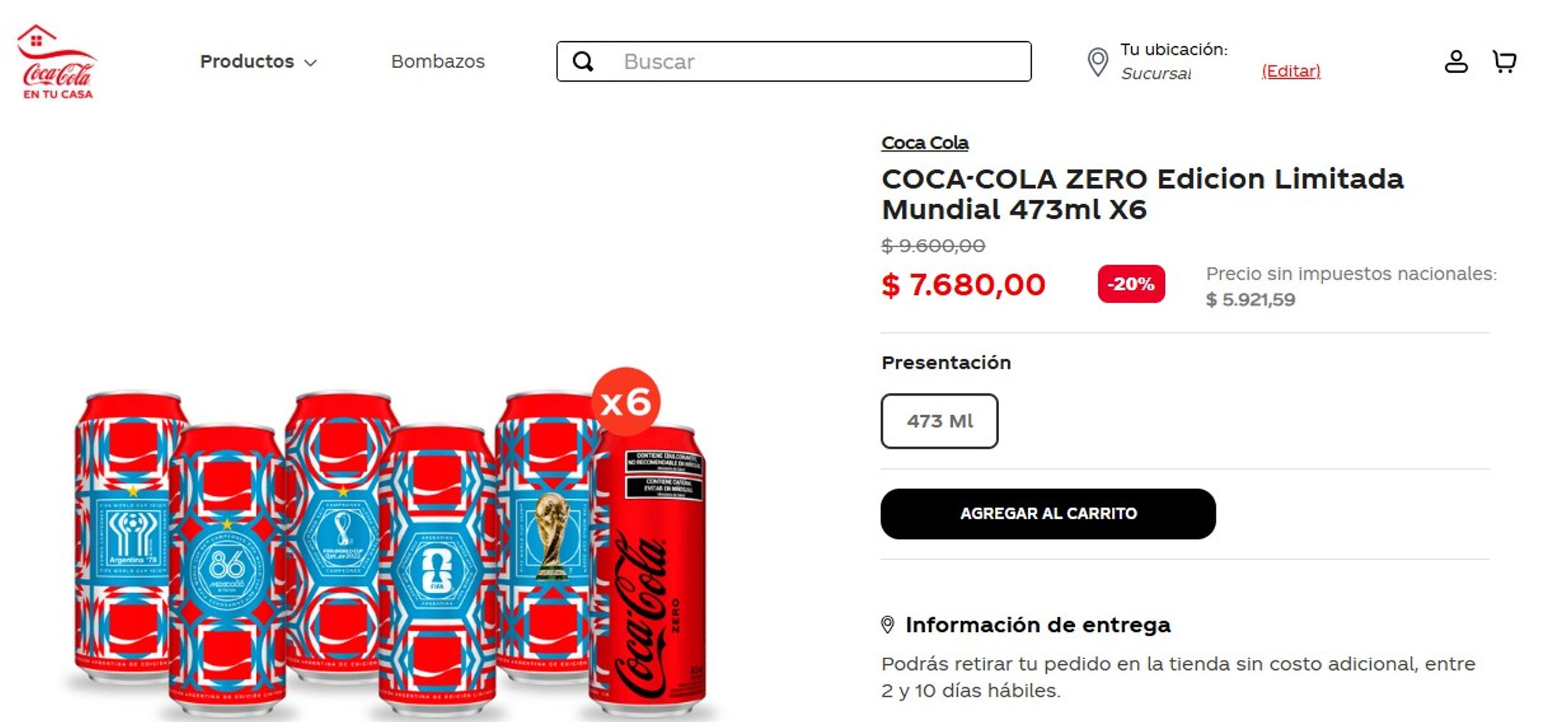 Coca Cola lanzó latas del Mundial 2026 edición limitada: cuánto cuestan y cuáles son los 5 diseños coleccionables