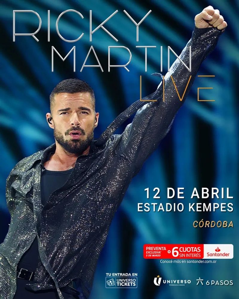 Ricky Martin en Córdoba