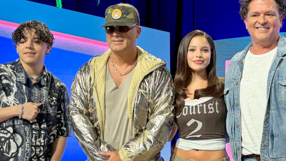 Emilia Mernes estrenó la canción del Mundial 2026 junto a Carlos Vives, Wisin y Xavi y le llovieron las críticas