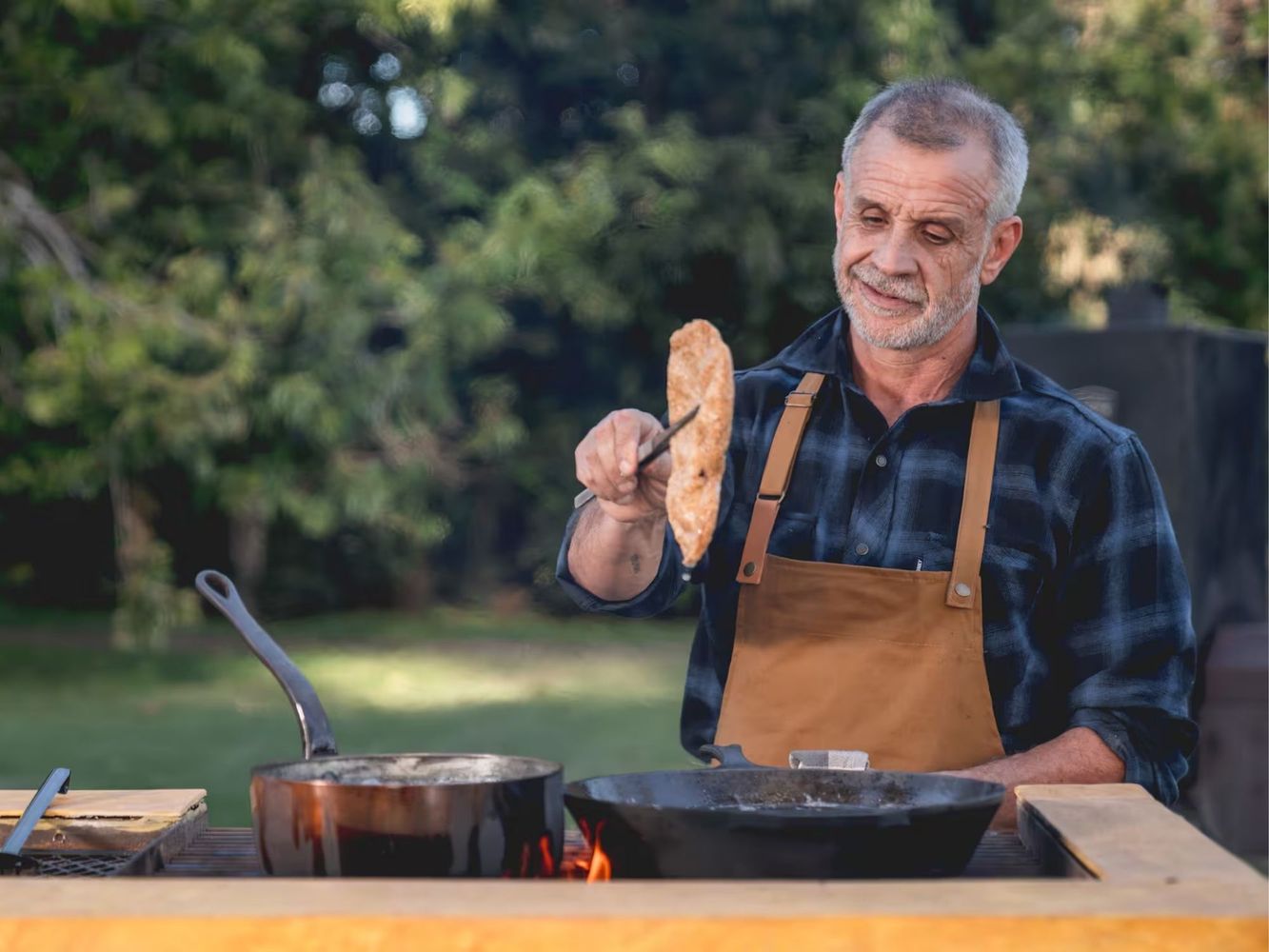 Christian Petersen vuelve a la pantalla de la televisión con un especial sobre las milanesas