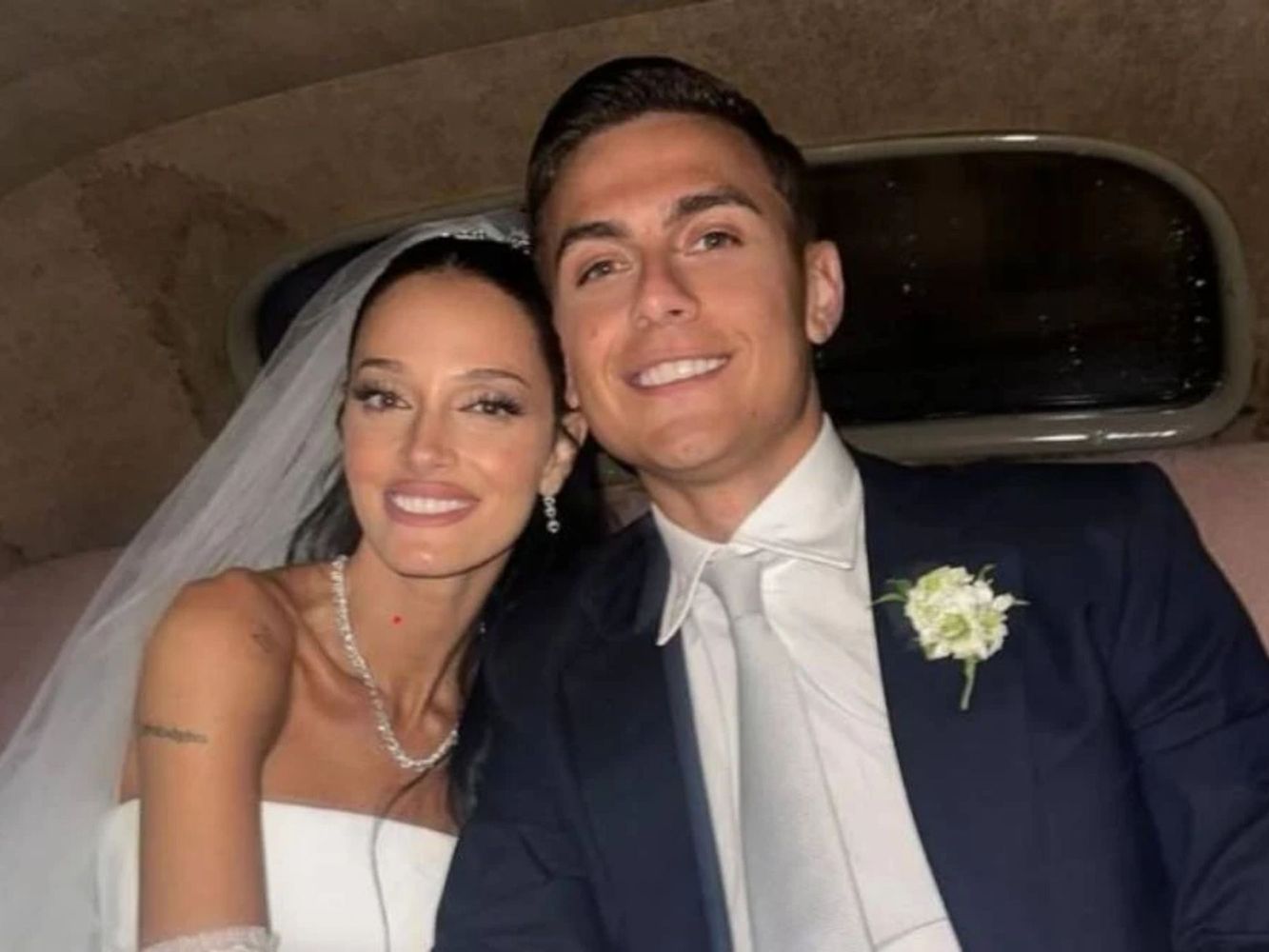 Oriana Sabatini y Paulo Dybala
