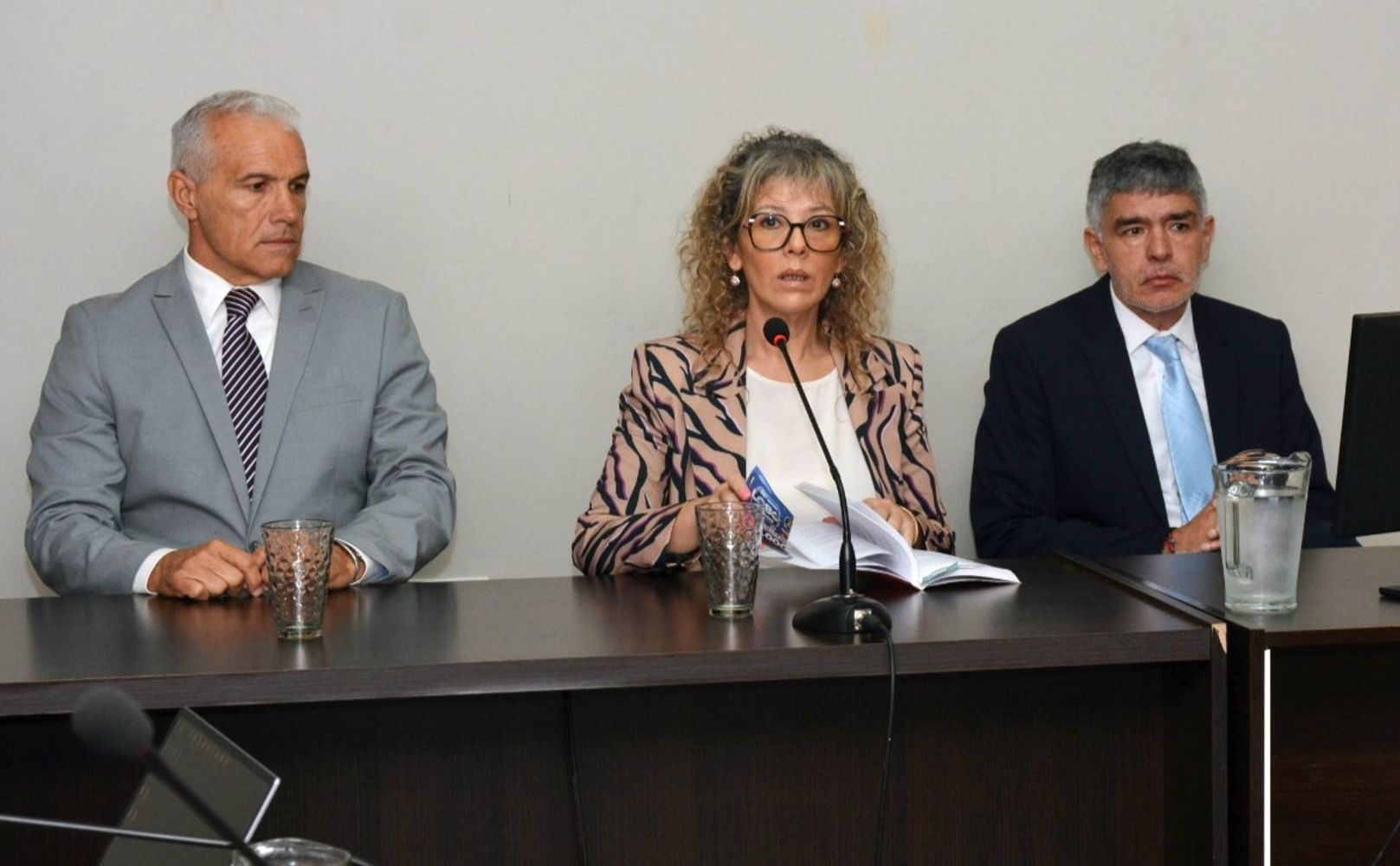 El Tribunal integrado por la jueza Pamela de las Cruces (presidenta de trámite) y sus pares Alejandro Gloss y Juan Ángel Cabezas Hametti, emitió este jueves su veredicto: prisión perpetua para Jairo Guerrero, alias "Diego Castro".