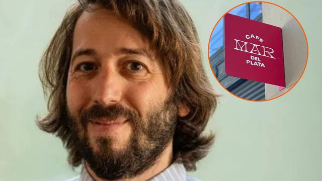 Martín Piroyansky tiene su propio café.