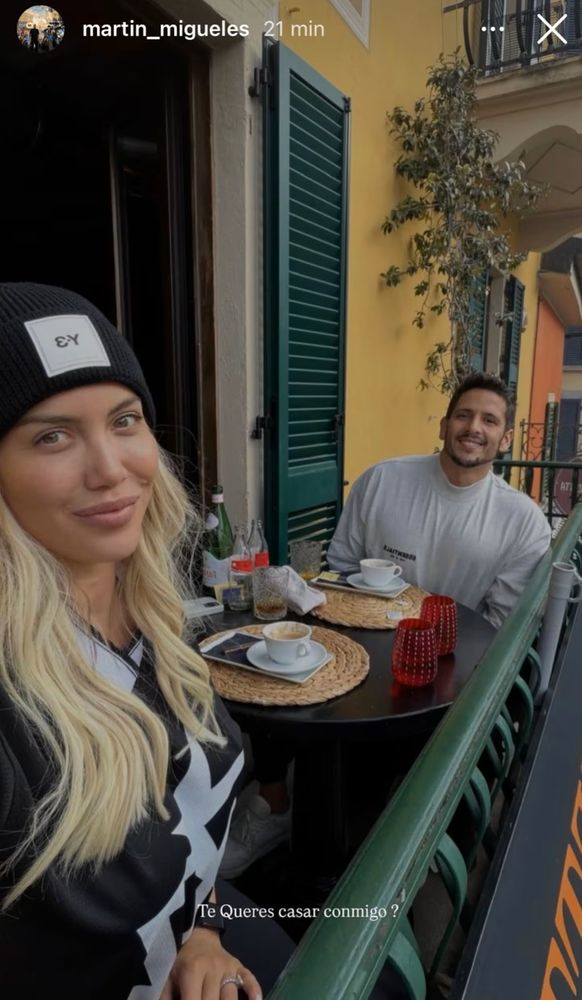 Wanda Nara y Migueles
