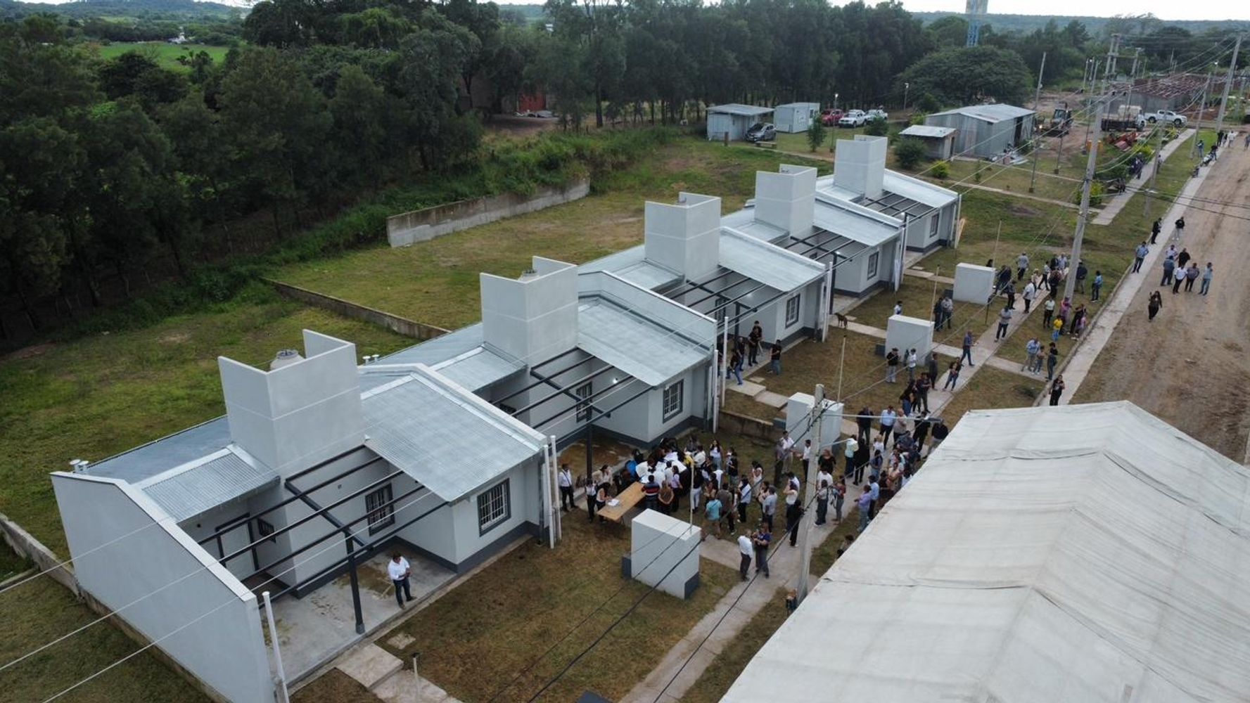 Avanza en Burruyacú la entrega de viviendas de un complejo de 80 unidades.