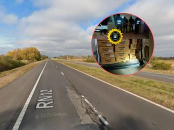 Sorprendieron a un camionero dormido en Ruta 12 y lo asaltaron a mano armada mientras dormía