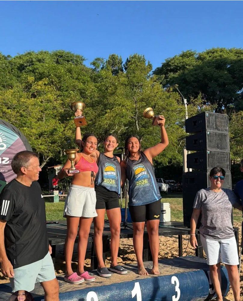 Eugenia Peltzer se prepara para la Maratón Acuática Chapetón–Paraná.