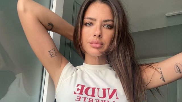 La China Suárez dio cátedra de estilo y marcó tendencia con la prenda tejida de la temporada