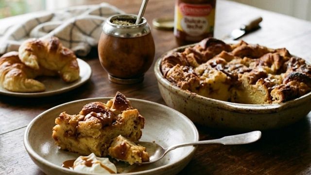 Budín de facturas: la receta de Gladys Olazar, de Cocineros Argentinos, para transformar lo que sobró del domingo