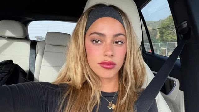 Tini Stoessel dio cátedra de estilo con la prenda de encaje color negro y la marcó tendencia de la temporada