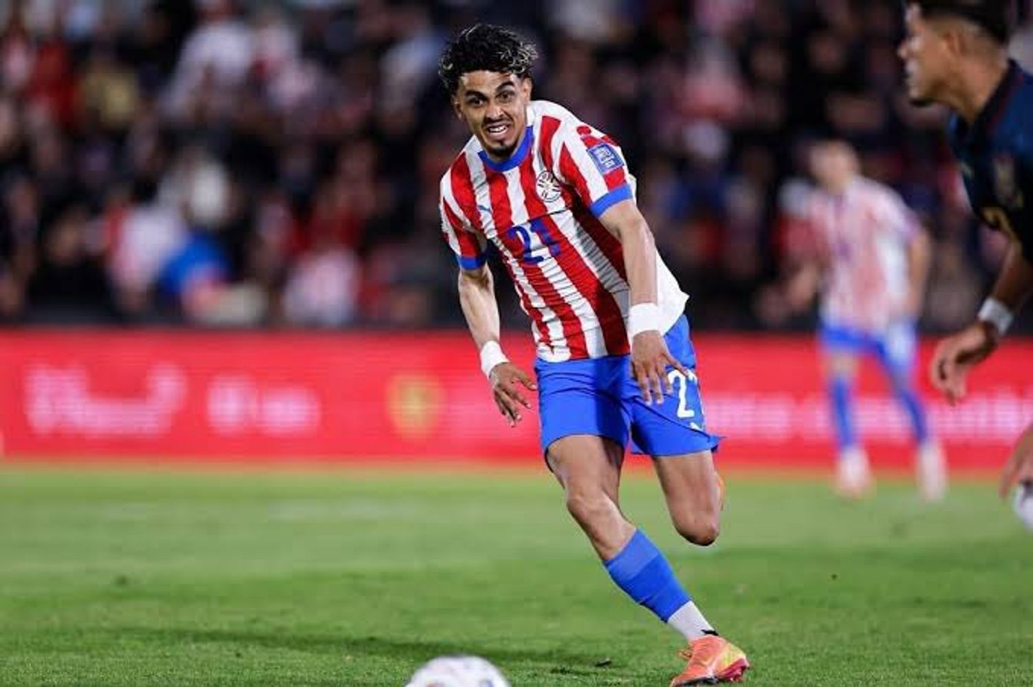 El paraguayo Ronaldo Martínez, delantero de Talleres, citado por Gustavo Alfaro para la selección de Paraguay.