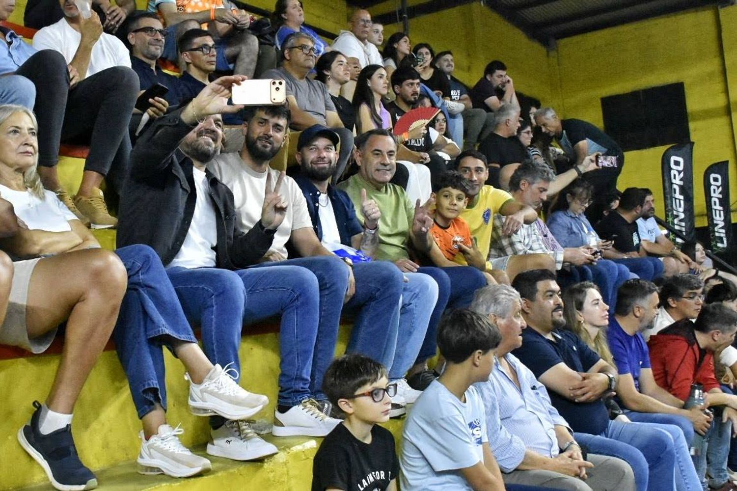 Regino Amado destacó la jornada deportiva
