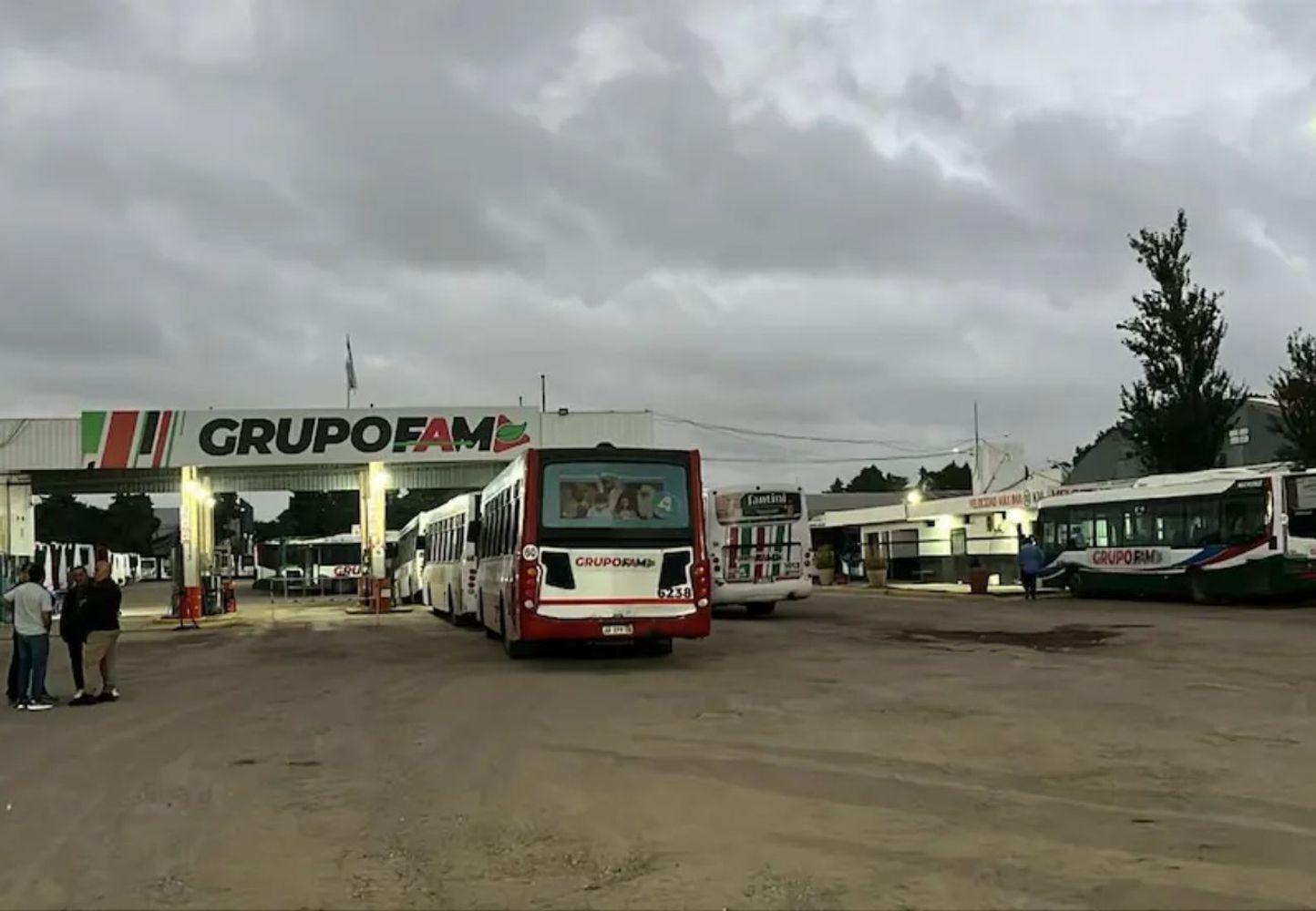 No funcionan las líneas de transporte de Grupo FAM.