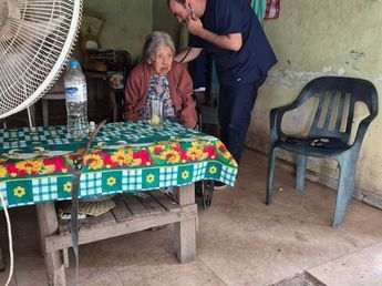 Salud asistió a familias afectadas por las lluvias