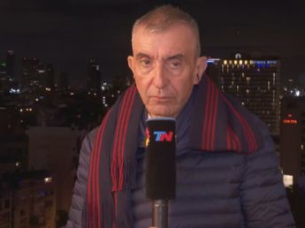 Nelson Castro sufrió un ataque de misiles en vivo y tuvo que bajar a un refugio: "Suenan las alarmas"