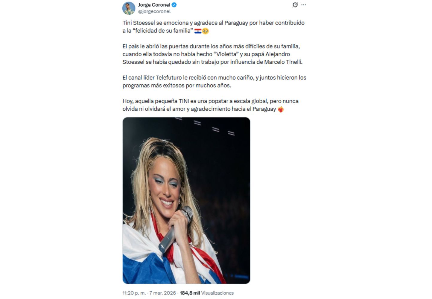 La información se viralizó en redes.