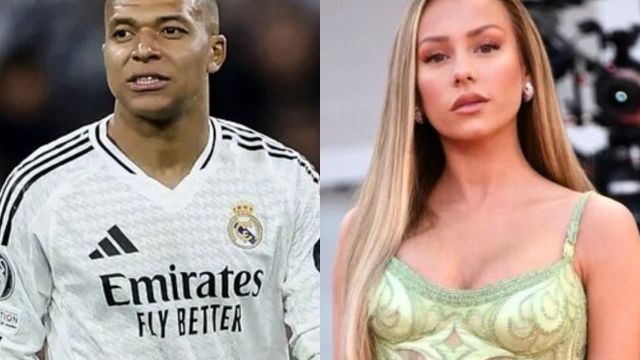 Ester Expósito y Mbappe.