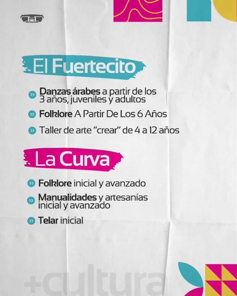 La Casa de la Cultura tendrá más de 60 talleres culturales