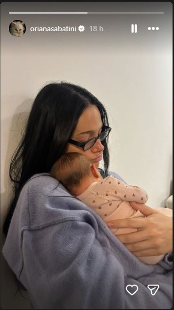 Oriana Sabatini se convirtió en madre por primera vez este 2026