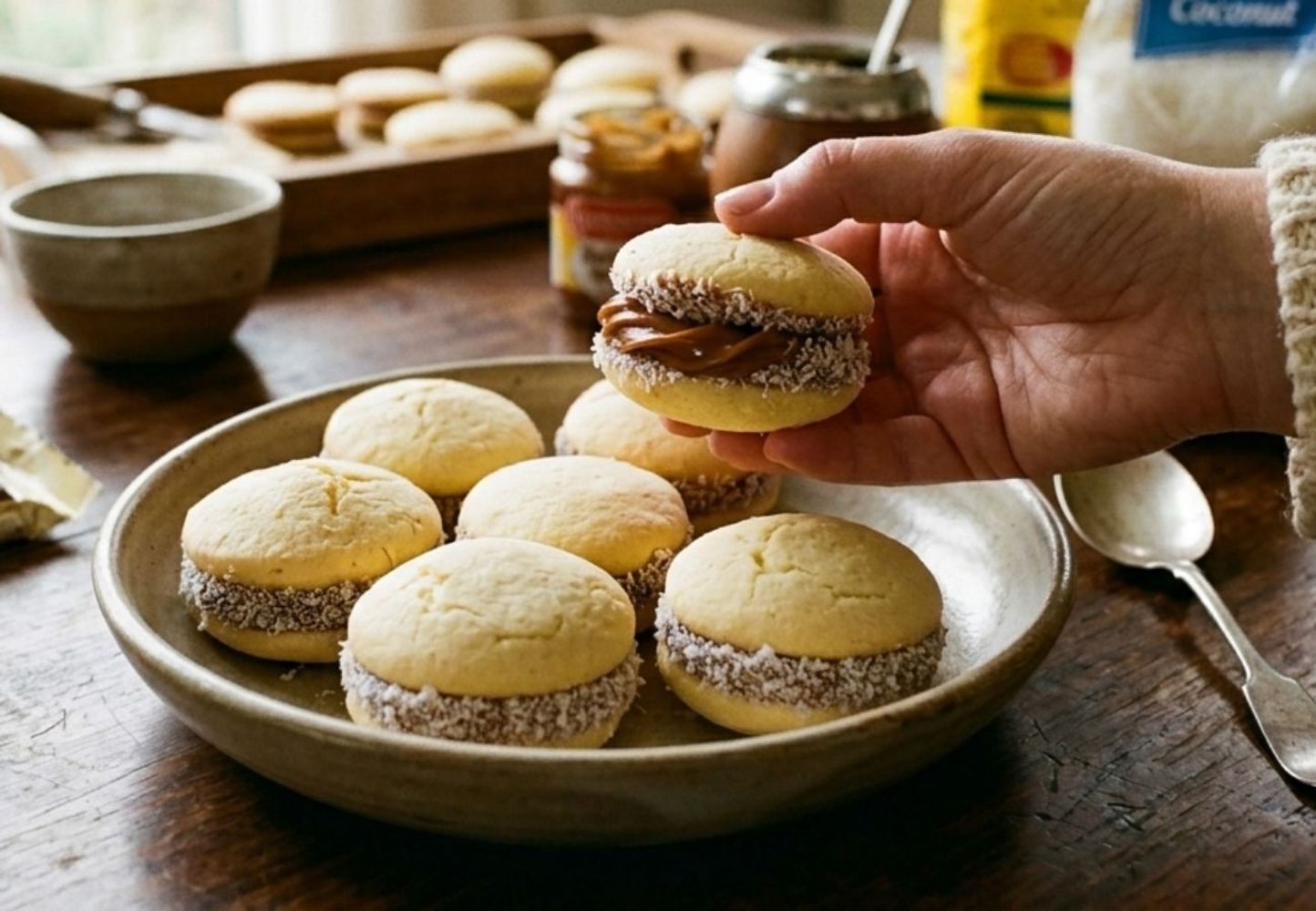 Alfajores de maicena de Osvaldo Gross: el truco del "frío" del maestro pastelero para una masa perfecta