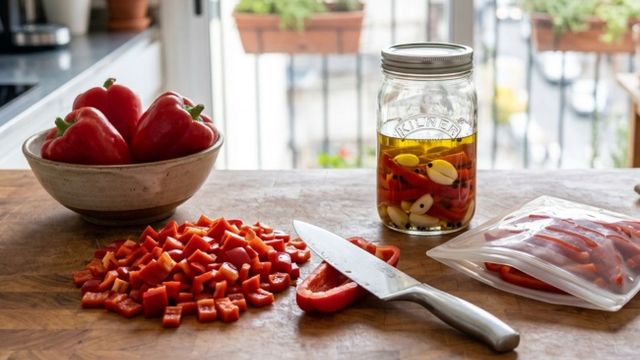 ¿Compraste morrones de más como en Gran Hermano? El truco definitivo para que te duren meses sin que se pudran