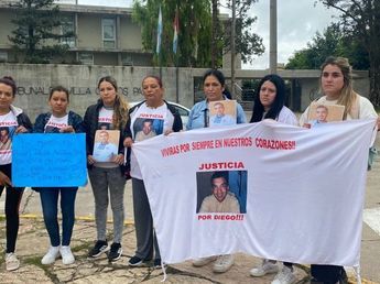 Malestar y protestas en Tribunales tras la liberación del policía que mató a Diego Pérez
