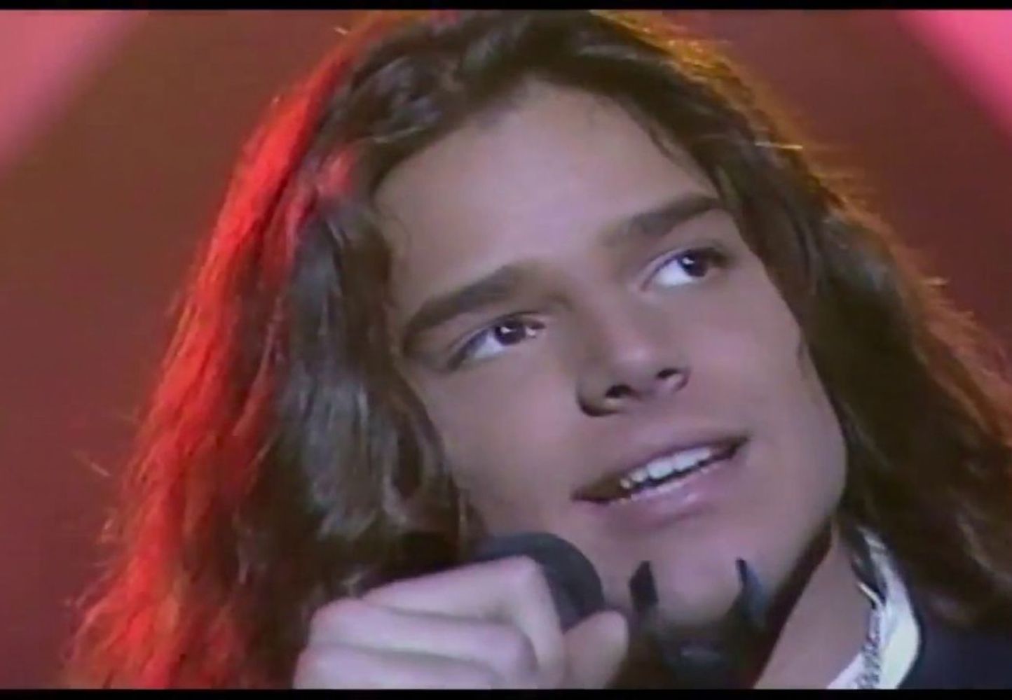 Ricky Martín en Telemanías.