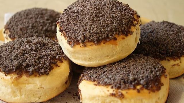 La receta de tortitas negras caseras.