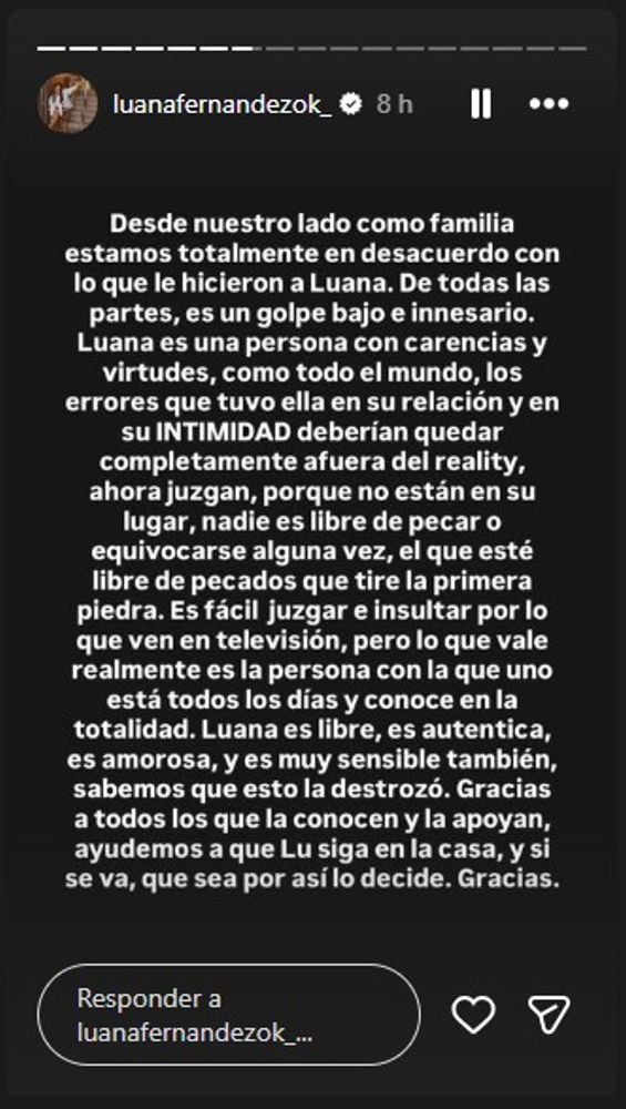 Luana de Gran Hermano
