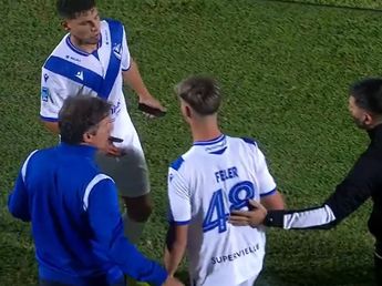 El hijo de un famoso periodista debutó en el Torneo Apertura 2026: la emoción que captó la TV