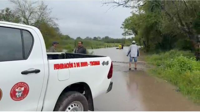 La Madrid quedó bajo vigilancia por el avance del agua en el sur tucumano.