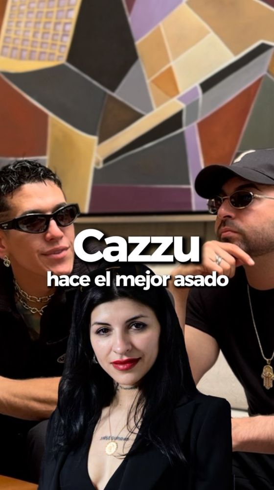 Los cantantes hablaron sobre la increíble habilidad de Cazzu para cocinar.