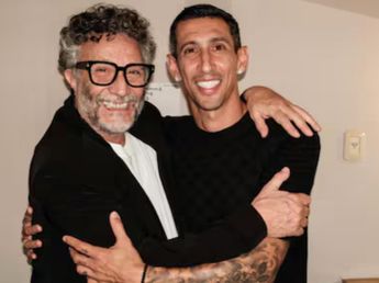 Ángel Di María y Fito Páez: ovación histórica en el show de Rosario
