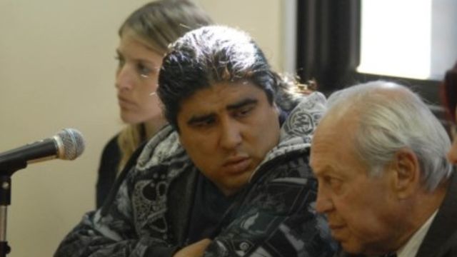 Chelo durante el proceso judicial que vivió hace más de 15 años.