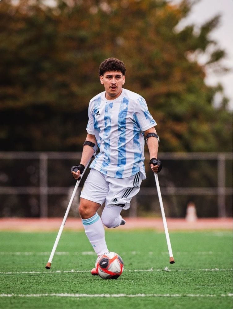 De perder una pierna en un accidente a triunfar en el deporte: la historia del entrerriano Alan Villanueva.