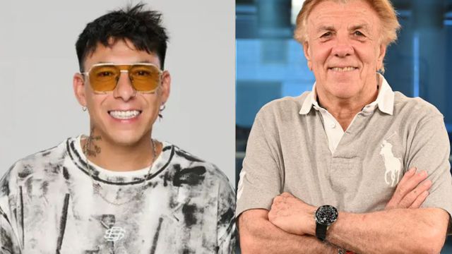Brian Sarmiento y "Mostaza" Merlo