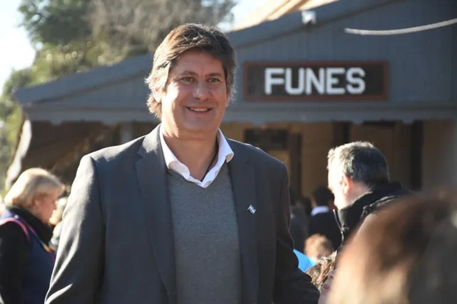 Roly Santacroce, intendente de Funes.