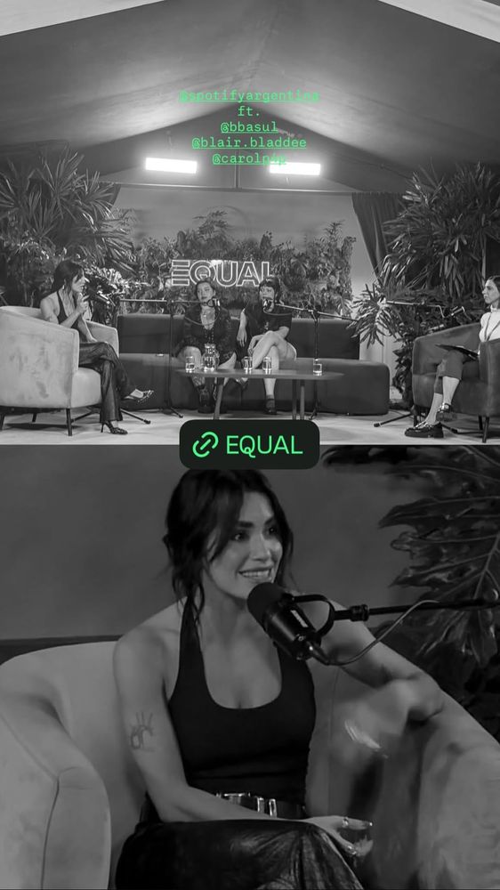La cantante estuvo en EQUAL x Spotify.
