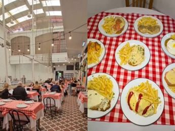 Parece un club de barrio pero sirve la mejor milanesa de Buenos Aires: el bodegón que es furor por sus precios y porciones gigantes