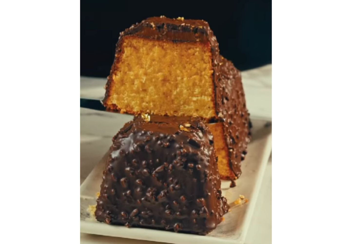 Esta budín es ideal para sorprender en la merienda.