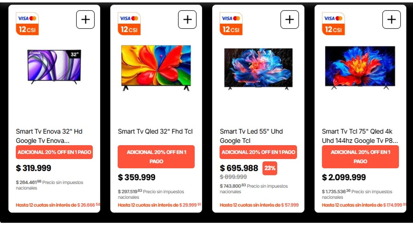 Ofertas en ChangoMâs hasta el martes 17